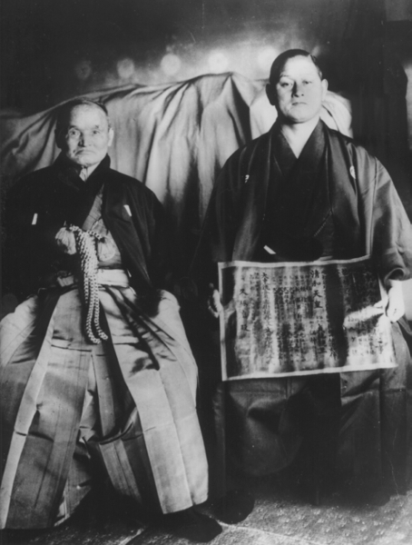 Takuma Hisa and Sokaku Takeda