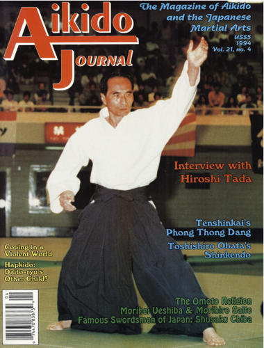Aikido Journal #101 Aikido Journal #101