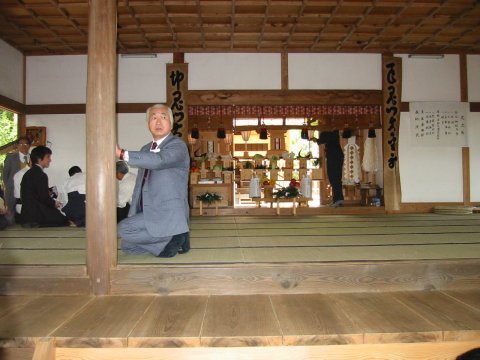 磯山博先生・合気神社