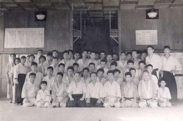 Aikikai Hombu Dojo around 1957