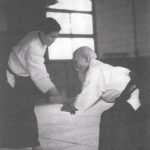 Kenji Shimizu and Morihei Ueshiba