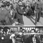 Yoshio Sugino and Toshiro Mifune