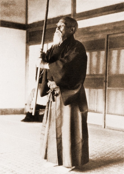 Morihei Ueshiba Kagura Mae