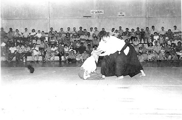 Morihei Ueshiba in Hawaii 1961