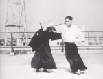 Hiroshi Tada taking ukemi