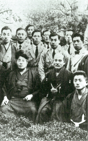 Morihei Ueshiba and Onisaburo Deguchi