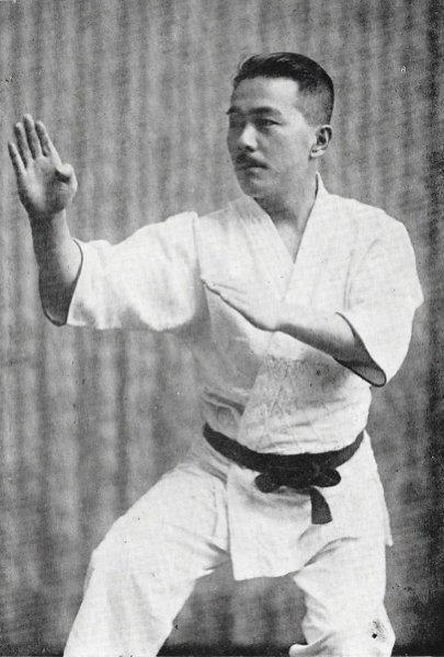 Yasuhiro Konishi in "Karate Nyumon" - 1958
