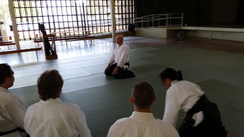 Bill Gleason Sensei Starting Class