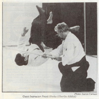 Chris Li and Frank Hreha at the Chicago Aikikai