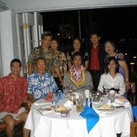 Waikiki Yacht Clbu with Mitsuteru Ueshiba