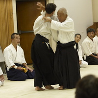 Taking Ukemi for Seijuro Masuda at The Aikido Ohana