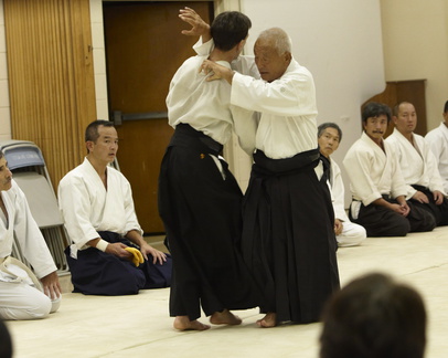 Taking Ukemi for Seijuro Masuda at The Aikido Ohana
