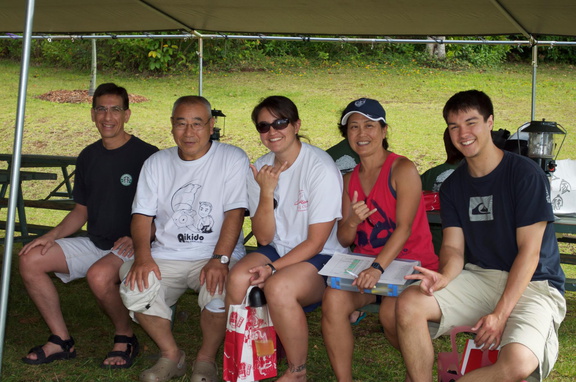 With Takeshi Yamashima in Kaneohe Hawaii