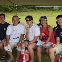 With Takeshi Yamashima in Kaneohe Hawaii