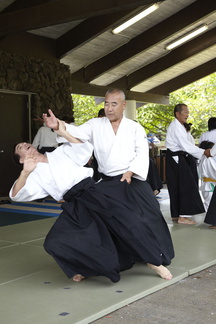 Chris Li thrown by Takeshi Yamashima Sensei