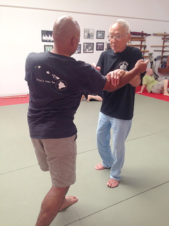 Meyer Goo sensei and Heraldo Farrington