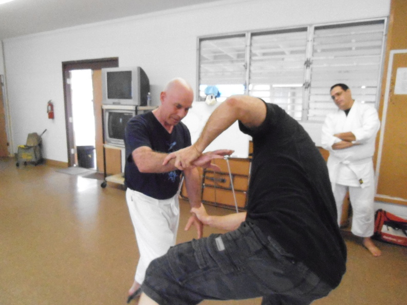 Dan Harden and Bill Gleason in Hawaii