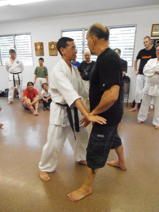 Dan Harden Demonstrates with Chris Li