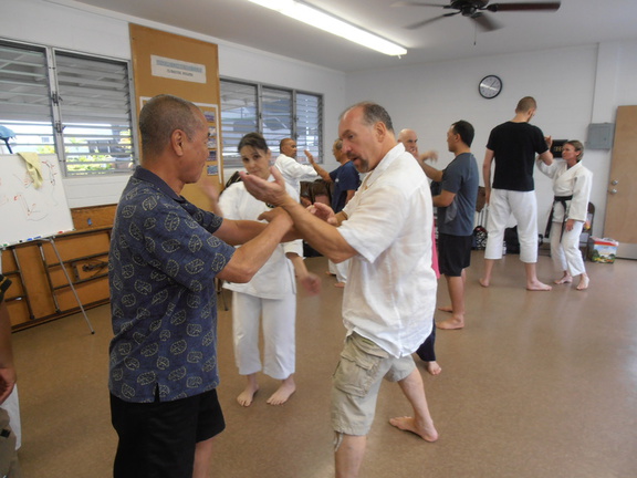 Dan Harden and Henry Sim in Kaneohe