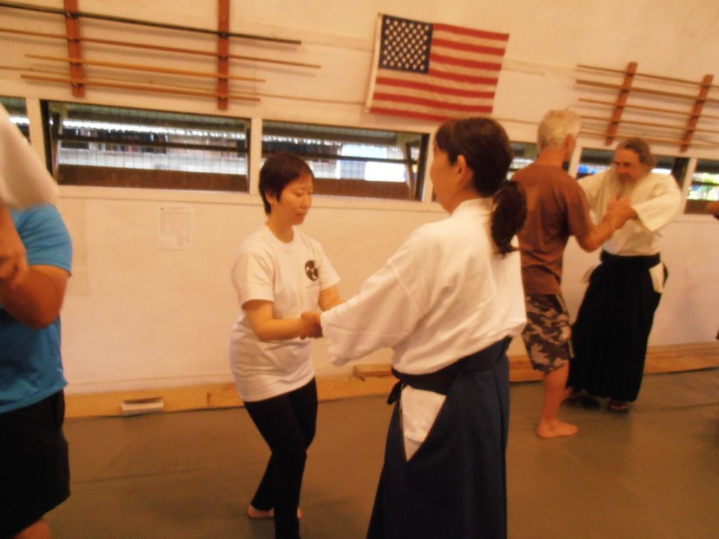 Carrie Wakai and Donna Tsukamoto in Kaneohe