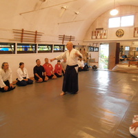 Bill Gleason Sensei at Windward Aikido Club