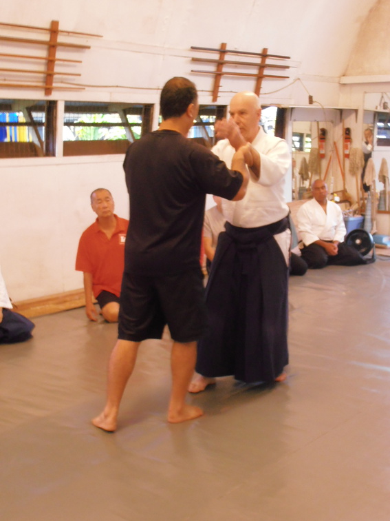 Bill Gleason and Scott Training in Hawaii