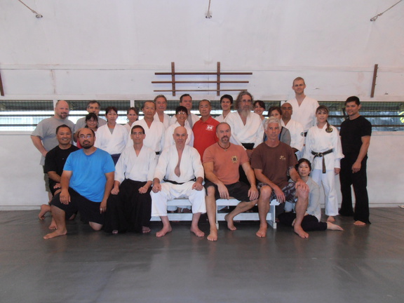 "Internal Power, Aiki and Aikido Principles and Practice" workshop group