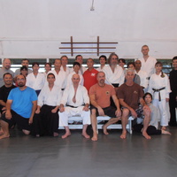 "Internal Power, Aiki and Aikido Principles and Practice" workshop group