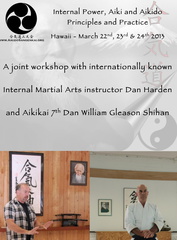 Internal Power, Aiki and Aikido Principles and Practice Flyer