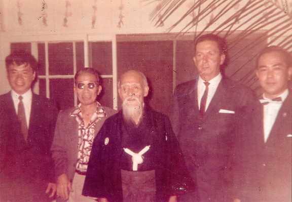 Morihei Ueshiba O-Sensei in Hawaii