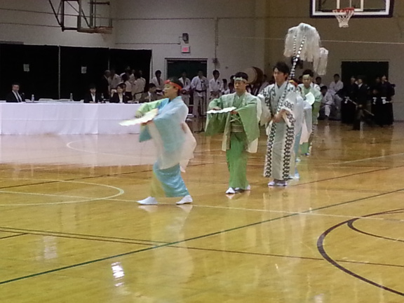 Demonstration of Japanese Traditional Dance in Honolulu