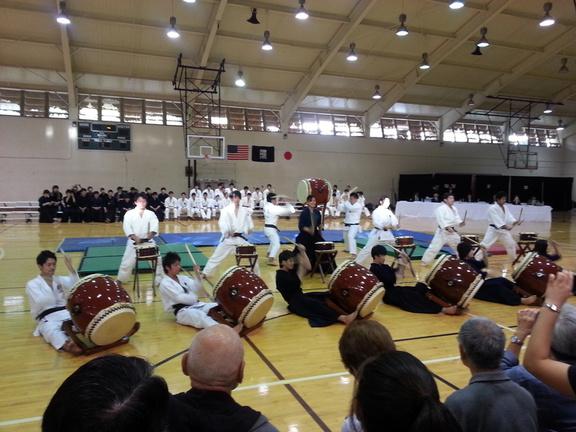 Japanese Taiko Drummers