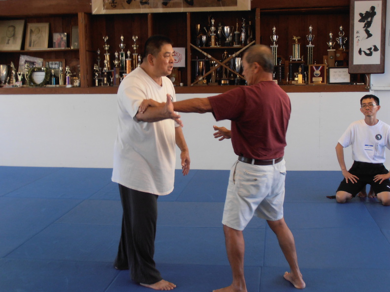 Sam Chin Sifu and Hiroshi Kato