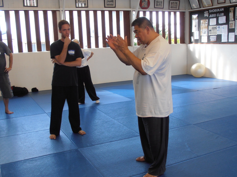 Sam Chin Sifu with Alex Grabiner