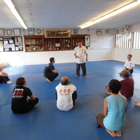 Sam Chin Sifu Lectures at Shobukan Judo Dojo