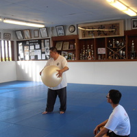 Sam Chin Sifu Teaching at Shobukan Judo Dojo