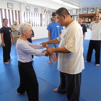 Sam Chin Sifu and Lim