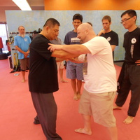 Andy working with Sifu