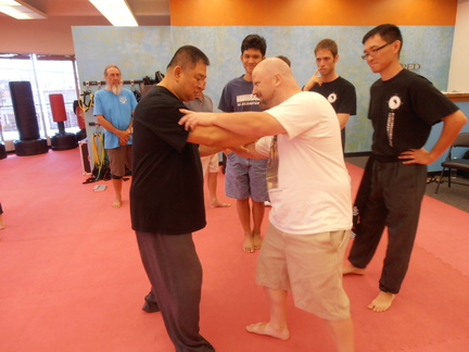 Andy working with Sifu