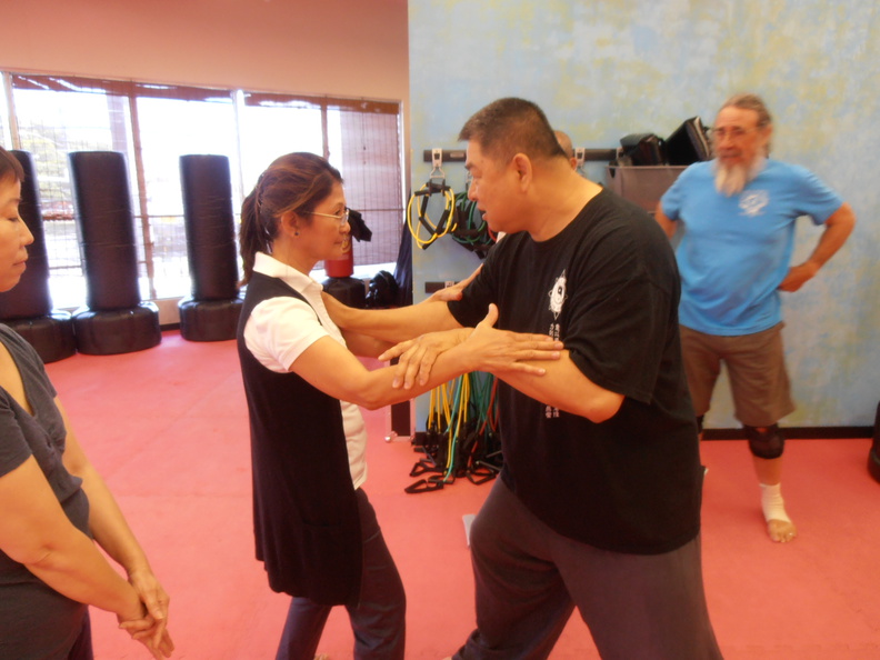 Sam Chin Sifu and Becky