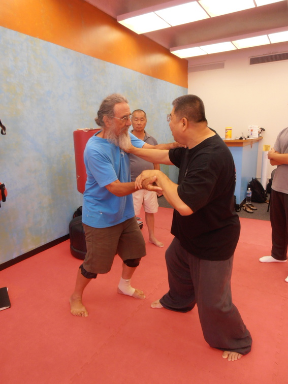 Sam Chin Sifu and Bob