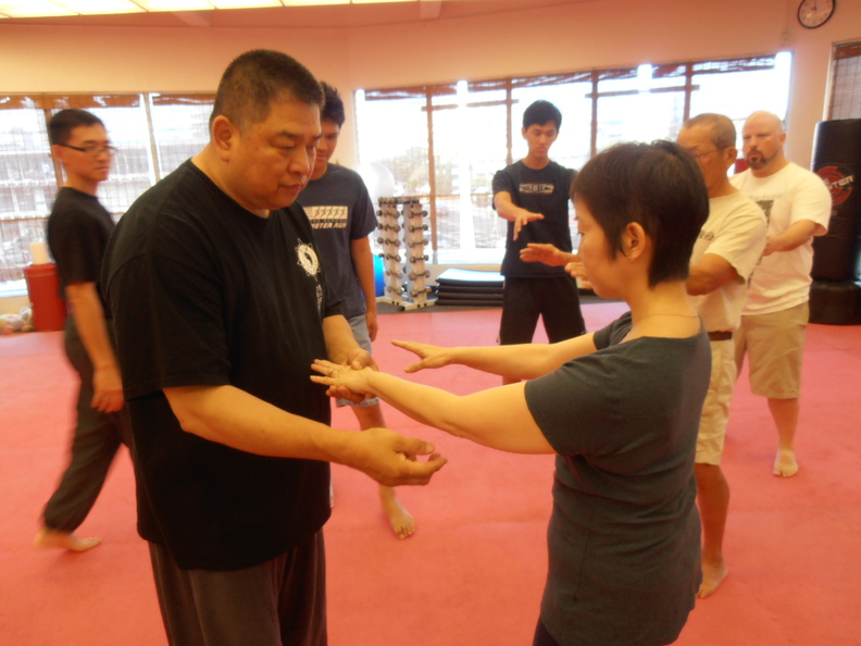 Sam Chin Sifu and Carrie