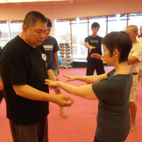 Sam Chin Sifu and Carrie