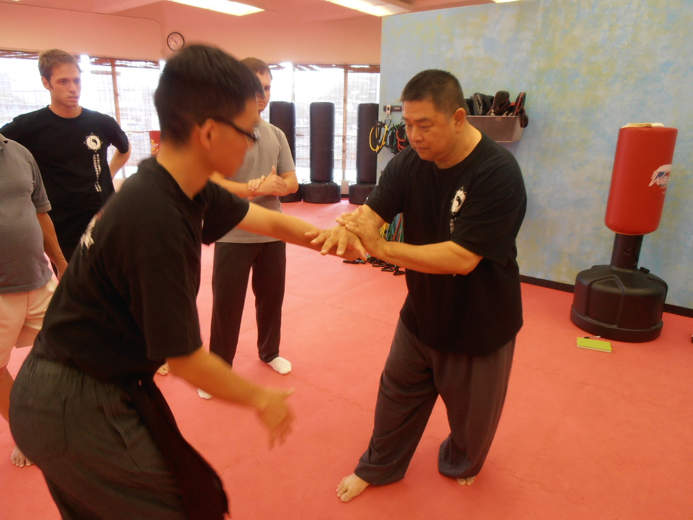 Sam Chin Sifu demonstrates Chin Na