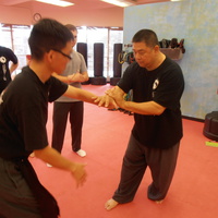 Sam Chin Sifu demonstrates Chin Na