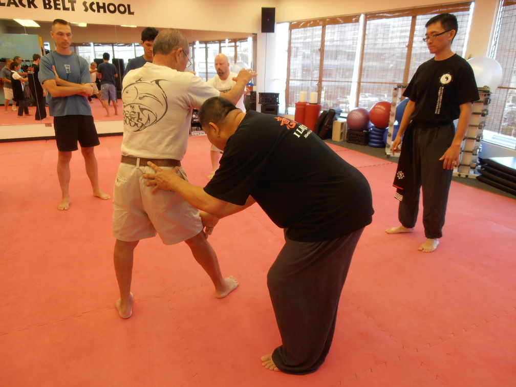 Hiroshi Kato with Sam Chin Sifu