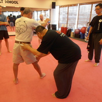 Hiroshi Kato with Sam Chin Sifu