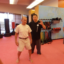 Master Sam F. S. Chin in Hawaii, May 2012