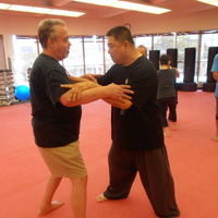 Sam Chin Sifu with Paul