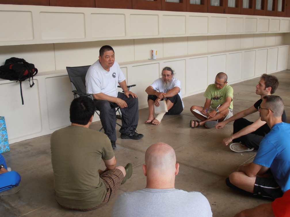 Sam Chin Sifu Lecturing